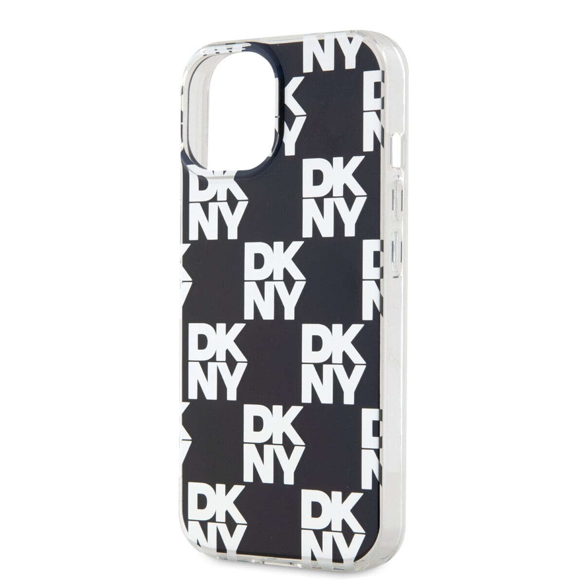 DKNY PC/TPU Checkered Pattern Black Kryt iPhone 14