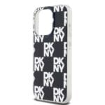 DKNY PC/TPU Checkered Pattern Black Kryt iPhone 14 Pro