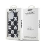 DKNY PC/TPU Checkered Pattern Black Kryt iPhone 14 Pro