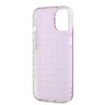 DKNY PC/TPU Repeat Pattern Pink Kryt iPhone 15