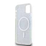 DKNY PC/TPU Repeat Pattern Tonal Stripe MagSafe Black Kryt iPhone 11