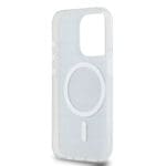 DKNY PC/TPU Repeat Pattern Tonal Stripe MagSafe Black Kryt iPhone 13 Pro