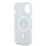 DKNY PC/TPU Repeat Pattern Tonal Stripe MagSafe Black Kryt iPhone 14