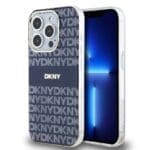 DKNY PC/TPU Repeat Pattern Tonal Stripe MagSafe Blue Kryt iPhone 13 Pro