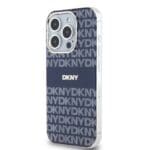 DKNY PC/TPU Repeat Pattern Tonal Stripe MagSafe Blue Kryt iPhone 13 Pro