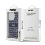 DKNY PC/TPU Repeat Pattern Tonal Stripe MagSafe Blue Kryt iPhone 13 Pro