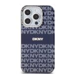 DKNY PC/TPU Repeat Pattern Tonal Stripe MagSafe Blue Kryt iPhone 15 Pro Max