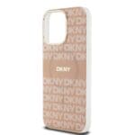 DKNY PC/TPU Repeat Pattern Tonal Stripe MagSafe Pink Kryt iPhone 15 Pro Max