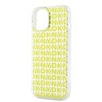 DKNY PC/TPU Repeat Pattern Yellow Kryt iPhone 15