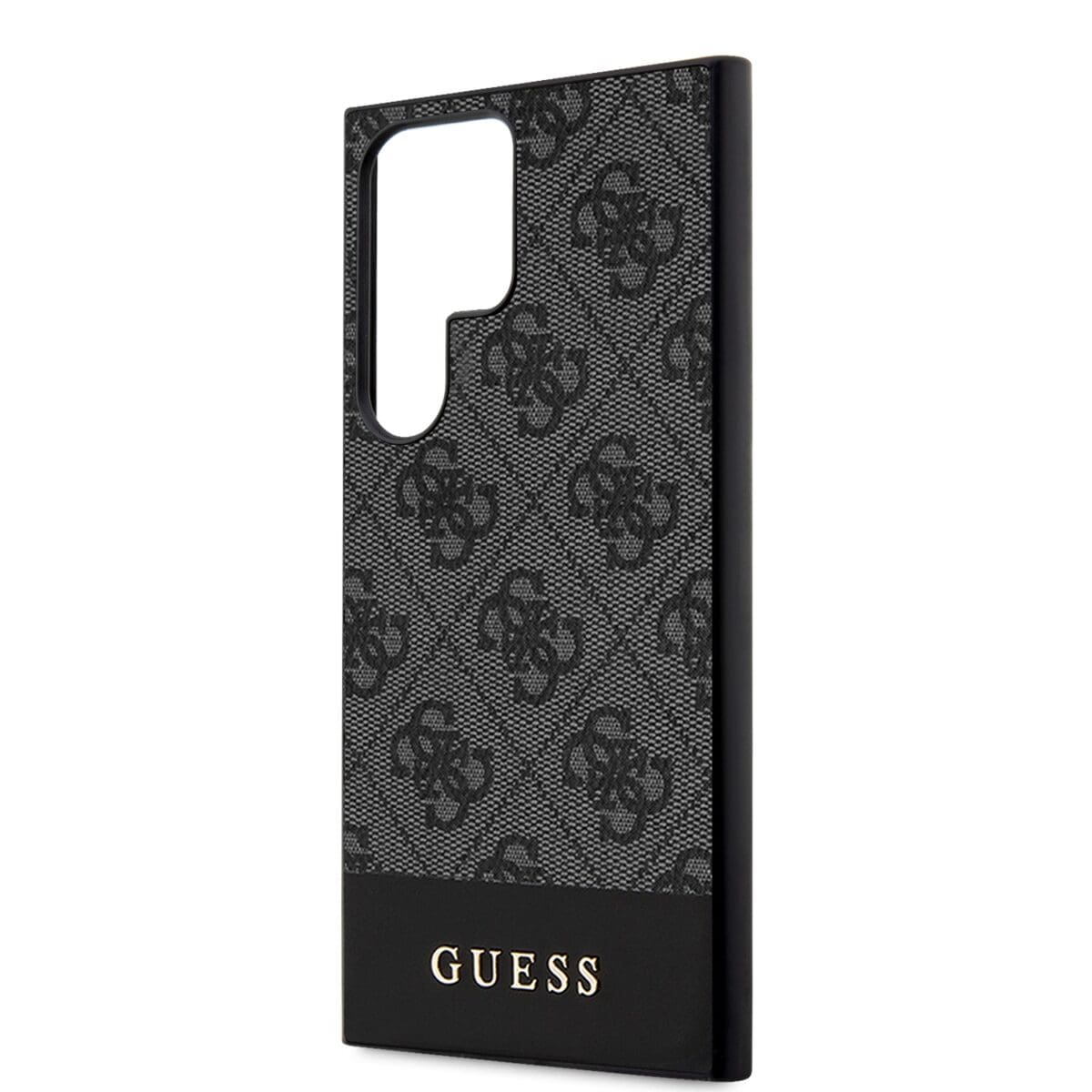 Guess PU 4G Stripe Grey Kryt Samsung Galaxy S24 Ultra