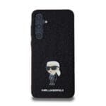 Karl Lagerfeld Fixed Glitter Metal Ikonik Black Kryt Samsung Galaxy A55 5G