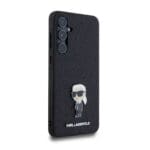 Karl Lagerfeld Fixed Glitter Metal Ikonik Black Kryt Samsung Galaxy A55 5G