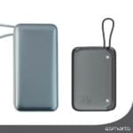 4smarts Powerbank Pocket 10000mAh 30W with Cable USB-C 15cm Space Blue 540698