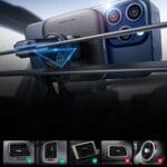 ESR Halolock Magnetic MagSafe Vent Car Mount Wireless Charger QI2 15W Black