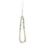 Guess GUSTFLWP Phone Strap Pink Heishi Beads