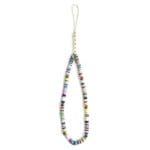 Guess GUSTPEAM Phone Strap Multicolor Heishi Beads