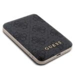 Guess Kit GUBPM5P14L4GEMGK Hardcase + Powerbank 5000mAh MagSafe Black 4G Metal Logo Kryt iPhone 14 Pro