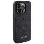 Guess Kit GUBPM5P15L4GEMGK Hardcase + Powerbank 5000mAh MagSafe Black 4G Metal Logo Kryt iPhone 15 Pro