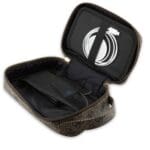 Guess PU 4G Printed Stripes Universal Travel Bag Brown