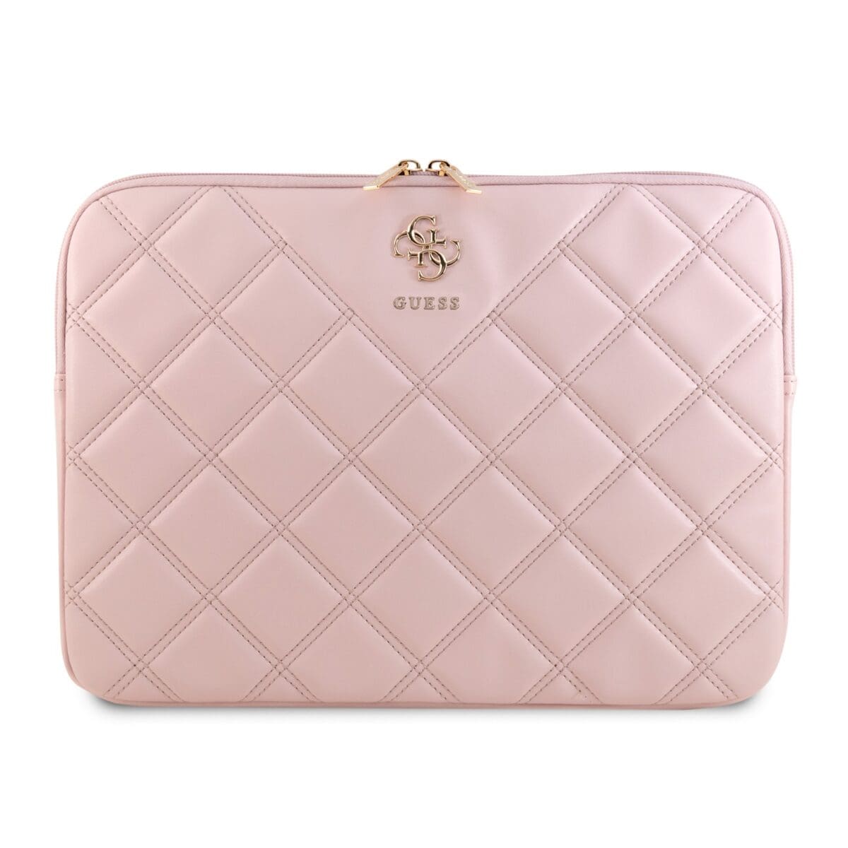 Guess PU Quilted 4G Metal Logo Sleeve Notebook 13/14" Pink