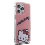 Hello Kitty IML Daydreaming Logo Pink Kryt iPhone 13 Pro