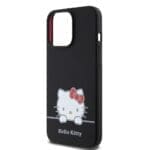 Hello Kitty Liquid Silicone Daydreaming Logo Black Kryt iPhone 13 Pro