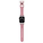 Hello Kitty Liquid Silicone Kitty Head Logo Band Apple Watch SE/11/10/9/8/7/6/5/4/3 (42/41/40/38mm) Pink