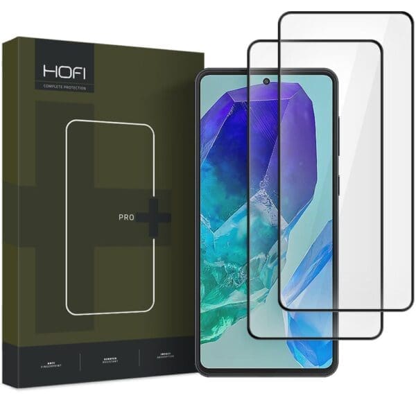 Hofi Glass Pro+ 2-pack Black Samsung Galaxy M55