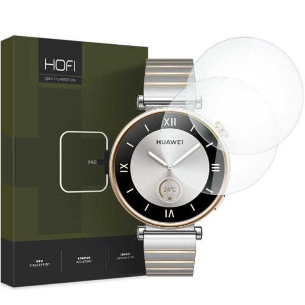 Hofi Glass Pro+ 2-pack Huawei Watch Gt 4 (41 mm) Clear