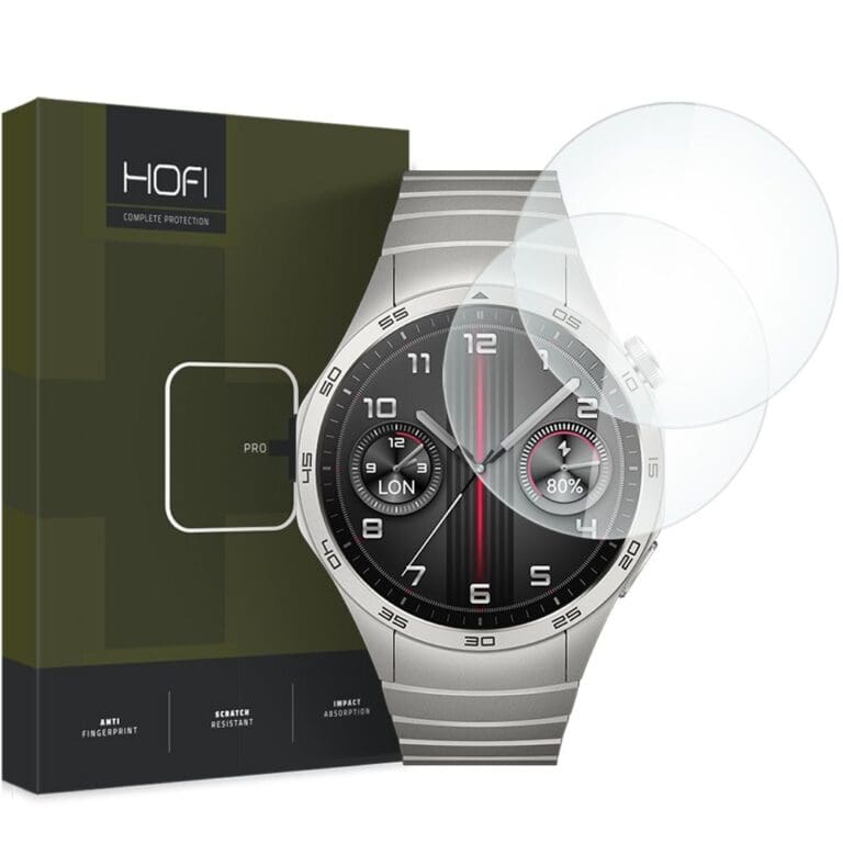 Hofi Glass Pro+ 2-pack Huawei Watch Gt 4 (46 mm) Clear