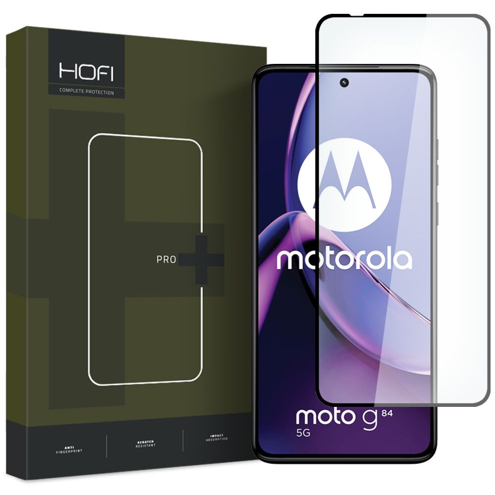 Hofi Glass Pro+ Black Motorola Moto G84 5G