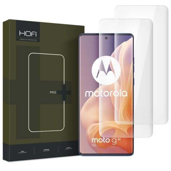 Hofi UV Glass Pro+ 2-pack Clear Motorola Moto G85 5G