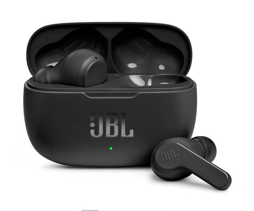 JBL Wave 200 Wireless Headphones Black