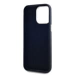 Karl Lagerfeld Grained PU Hotel RSG Black Kryt iPhone 15 Pro