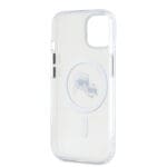 Karl Lagerfeld IML K&CH Heads Metal Frame MagSafe Transparent Kryt iPhone 14