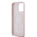 Karl Lagerfeld Liquid Silicone Karl and Choupette MagSafe Pink Kryt iPhone 14 Pro Max