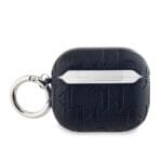 Karl Lagerfeld PU Embossed Karl and Choupette Heads Black Kryt AirPods 3