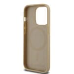 Karl Lagerfeld PU Karl Heads Pattern MagSafe Beige Kryt iPhone 14 Pro Max