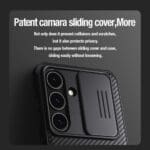Nillkin CamShield Pro Magnetic Black Kryt Samsung Galaxy S24