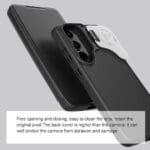 Nillkin Qin Book Prop Black Kryt Samsung Galaxy S24