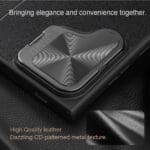 Nillkin Qin Book Prop Brown Kryt Samsung Galaxy S24