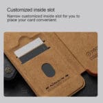 Nillkin Qin Book Prop Brown Kryt Samsung Galaxy S24