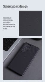 Nillkin Super Frosted Pro Magnetic Black Kryt Samsung Galaxy S24 Ultra