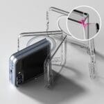 Ringke Fusion Magnetic MagSafe Clear Kryt Samsung Galaxy Z Flip 6