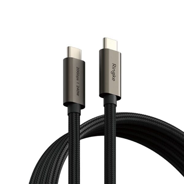 Ringke USB 3.2 Gen 2X2 Type-C Cable PD240W 100CM Black