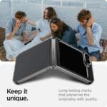 Spigen Airskin Crystal Clear Kryt Samsung Galaxy Z Flip 6
