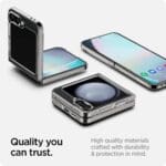 Spigen Airskin Crystal Clear Kryt Samsung Galaxy Z Flip 6