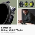 Spigen Liquid Air Samsung Galaxy Watch 7 (44 mm) Matte Black