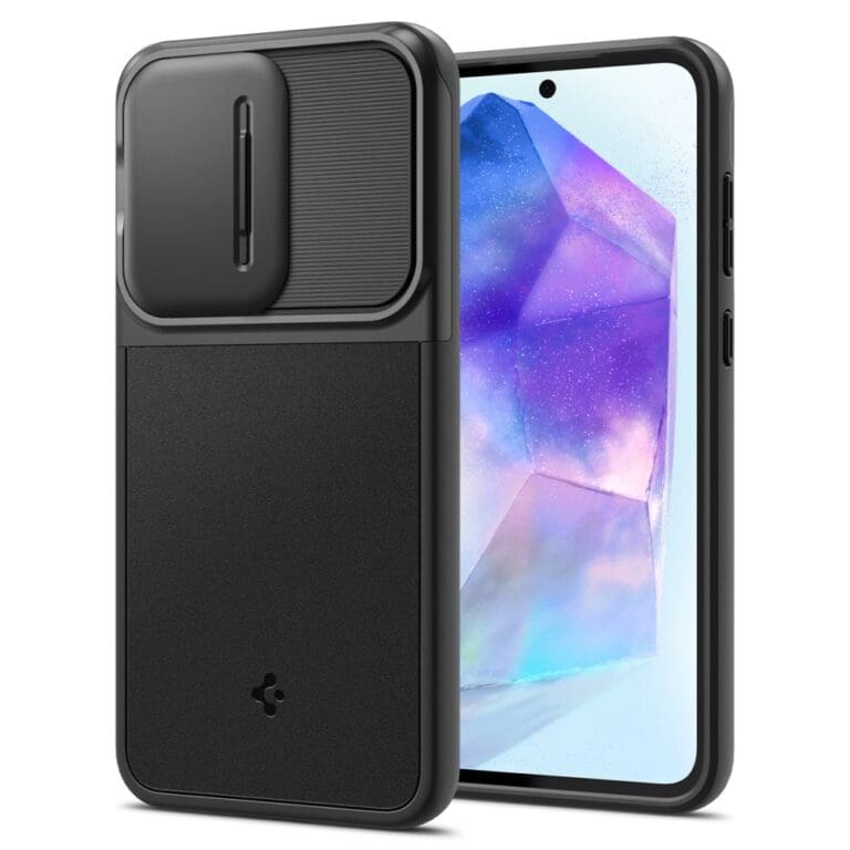 Spigen Optik Armor Black Kryt Samsung Galaxy A55 5G