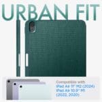 Spigen Urban Fit iPad Air 10.9 4 / 5 / 2020-2022 / 11 6 / 2024 Midnight Green